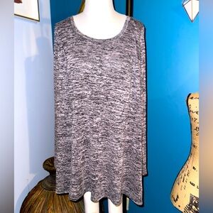 H by Halston scoop neck sweater 2X plus size super soft